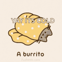 Yay Its Cold GIF - Yay Its Cold A Burrito GIFs