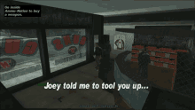 Gtagif Gta One Liners GIF - Gtagif Gta One Liners Joey Told Me To Tool You Up GIFs