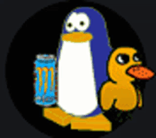 Pingvinmedmonster GIF - Pingvinmedmonster GIFs