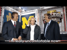 Really Uncomfortable GIF - Espn Eminem Uncomfortable GIFs