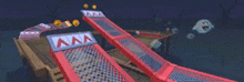 Rmx Ghost Valley 1t Mario Kart GIF