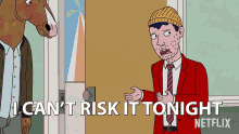 I Cant Risk It Tonight Todd Chavez GIF