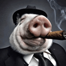Big Pig Boss GIF