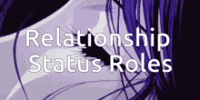 relationship status discord banner purple