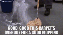 good good mopping mop jim halpert the office