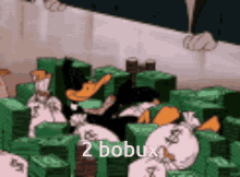 Bobux Daffy Duck GIF - Bobux Daffy Duck Money GIFs