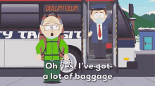 Ive Got A Lot Of Baggage Mr Garrison GIF - Ive Got A Lot Of Baggage Mr Garrison South Park GIFs