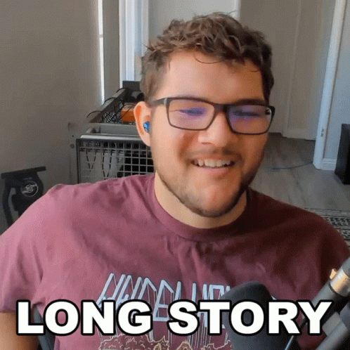 Long Story Nolan Sykes GIF - Long Story Nolan Sykes Donut Media GIFs