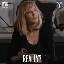 Really Kelly Reilly GIF - Really Kelly Reilly Beth Dutton GIFs