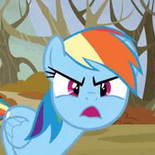 Rainbowdash Angry Mlp Angry GIF - Rainbowdash Angry Mlp Angry Mlp Reaction GIFs