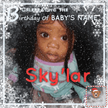 Happy Birthday Celebrating The Birthday Of Skylar GIF - Happy Birthday Celebrating The Birthday Of Skylar Girl GIFs