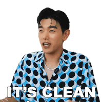 Its Clean Eric Nam Sticker - Its Clean Eric Nam It Is Not Dirty Stickers