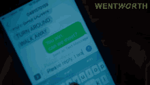 Please Reply I Want To Talk Wentworth GIF - Please Reply I Want To Talk Wentworth S6e12 GIFs