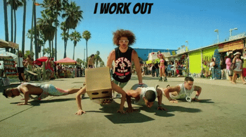 Lmfao Gif I Work Out