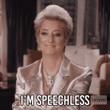 Im Speechless Real Housewives Of New York GIF - Im Speechless Real Housewives Of New York Rhony GIFs