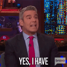 Yes I Have Andy Cohen GIF - Yes I Have Andy Cohen Watch What Happens Live GIFs