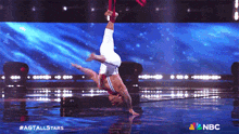 Spinning In The Air Alan Silva GIF - Spinning In The Air Alan Silva Americas Got Talent All Stars GIFs