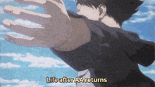 Life After Aa Returns Anime Adventures GIF - Life After Aa Returns Anime Adventures Eren Yeager GIFs