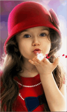 Little Girl Cute GIF - Little Girl Cute Blow Kiss GIFs