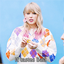 Taylor Swift Taste GIF - Taylor Swift Taste Ew GIFs