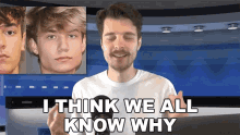 I Think We All Know Why Benedict Townsend GIF - I Think We All Know Why Benedict Townsend Youtuber News GIFs