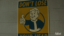 Don'T Lose Your Head Propaganda GIF - Don'T Lose Your Head Propaganda Fallout GIFs