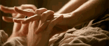 hand kiss romantic bed hug