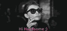 Audrey Hepburn Handsome GIF - Audrey Hepburn Handsome Hi GIFs