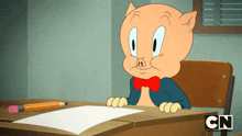 Crujir Los Nudillos Porky GIF - Crujir Los Nudillos Porky Looney Tunes GIFs