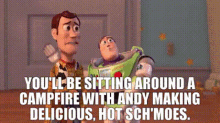 Toy Story Buzz Lightyear GIF - Toy Story Buzz Lightyear Youll Be Sitting Around A Campfire With Andy GIFs