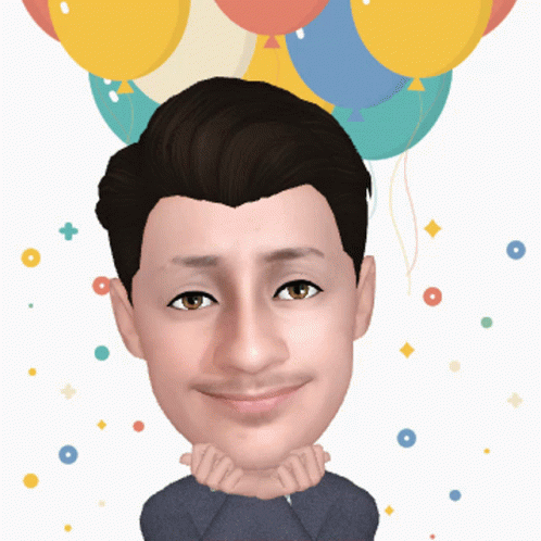 Happy Birthday Balloons GIF - Happy Birthday Balloons Smile - Discover ...