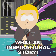 What An Inspirational Story South Park GIF - What An Inspirational Story South Park Krazy Kripples GIFs