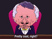 Preety Cool Right The Boss GIF - Preety Cool Right The Boss Smiling Friends GIFs