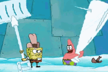 Dirty Dan GIF - Sponge Bob Patrick Fight GIFs