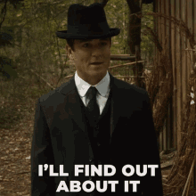Ill Find Out About It William Murdoch GIF - Ill Find Out About It William Murdoch Murdoch Mysteries GIFs