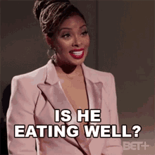 Is He Eating Well Marilyn Deville GIF - Is He Eating Well Marilyn Deville All The Queens Men GIFs