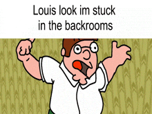 Peter Griffin Backrooms GIF - Peter Griffin Backrooms Inkstert GIFs