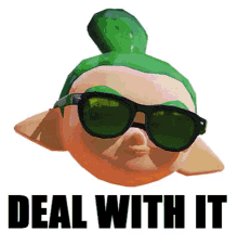 Deal With It Splatoon GIF