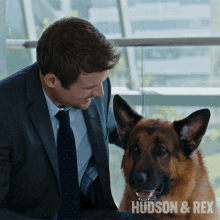 Pet The Dog Charlie Hudson GIF - Pet The Dog Charlie Hudson Rex GIFs