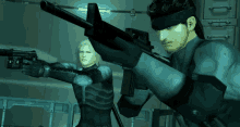 Mgs2 Solid Snake GIF - Mgs2 Solid Snake Raiden GIFs