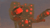 a blurry picture of a person 's face with the words no skill clutch on the bottom