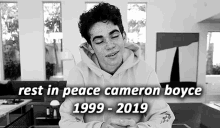 cameron boyce rip rest in peace goodbye