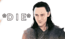 Tom Hiddleston Die GIF - Tom Hiddleston Die Loki GIFs