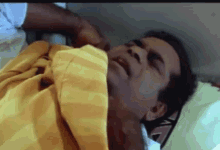 Brahmanadam Wake Up GIF - Brahmanadam Wake Up Sleepy GIFs
