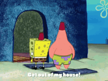 Get Out My House GIF - Get Out My House Squidward GIFs