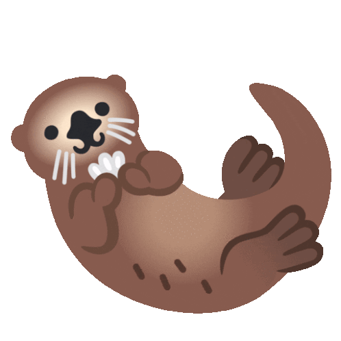 Otter Animated Sticker - Otter Animated Otter Stickers