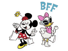 Bff Minnie Mouse GIF - Bff Minnie Mouse Daisy Duck GIFs