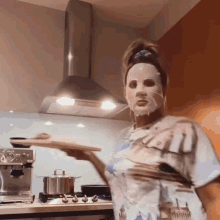 Face Mask Cooking GIF - Face Mask Cooking Chef GIFs