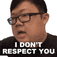 I Don'T Respect You Sungwon Cho Sticker - I Don'T Respect You Sungwon Cho Prozd Stickers