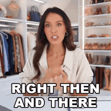 Right Then And There Shea Whitney GIF - Right Then And There Shea Whitney Now GIFs